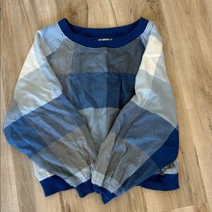 New never worn 
FP Movement by  Blue Plaid